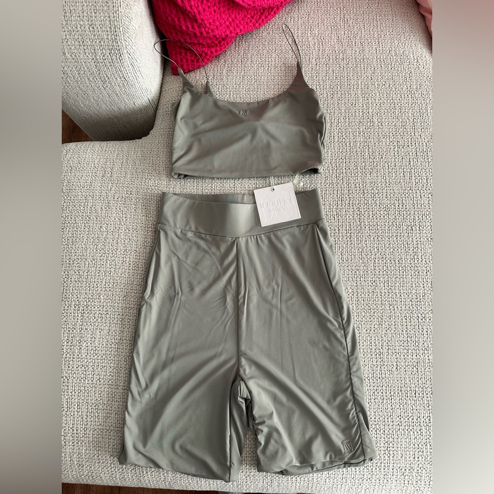 Meshki bike short lounge set